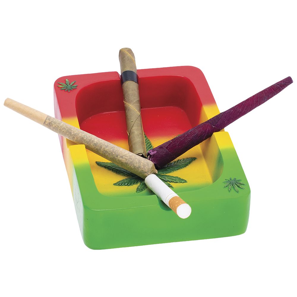 Fujima Rasta Hemp Leaf Ashtray