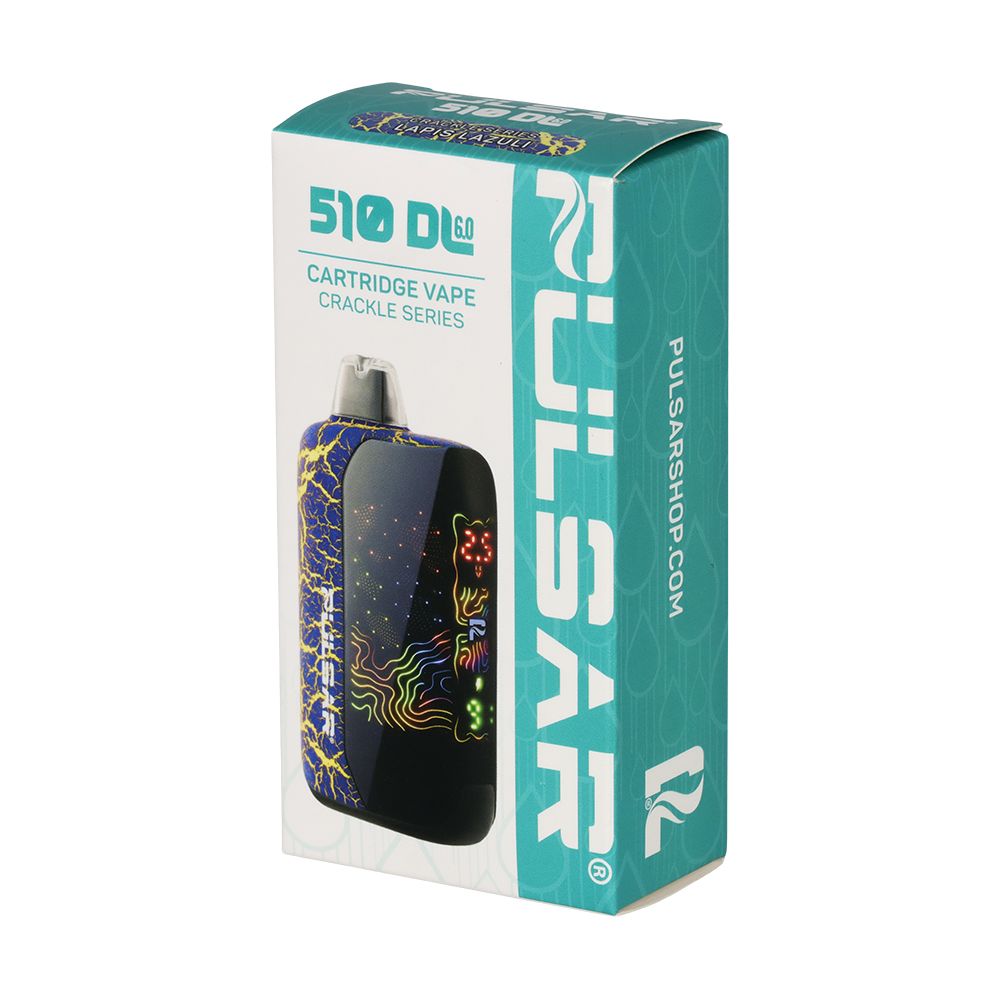 Pulsar 510 DL 6.0  LCD Screen Vape Bar | Crackle Series | 1000mAh