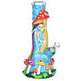 Laad de afbeelding in de Gallery-viewer, Sneaky Skeleton And Watchful Fungi Glow In Dark Beaker Water Pipe-12.5" / 14mm F
