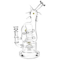 Laad de afbeelding in de Gallery-viewer, Lookah Glass Chicken Recycler Water Pipe | 12.25" | 14mm F
