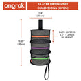 Laad de afbeelding in de Gallery-viewer, Ongrok Mesh Drying Net
