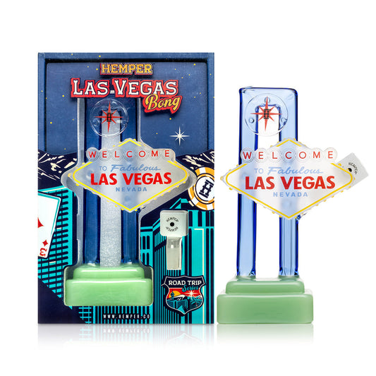 Las Vegas Sign Glass Bong