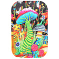 Load image into Gallery viewer, Pulsar Metal Rolling Tray W/ Lid - Garden of Cosmic Delights / 11" x 7"
