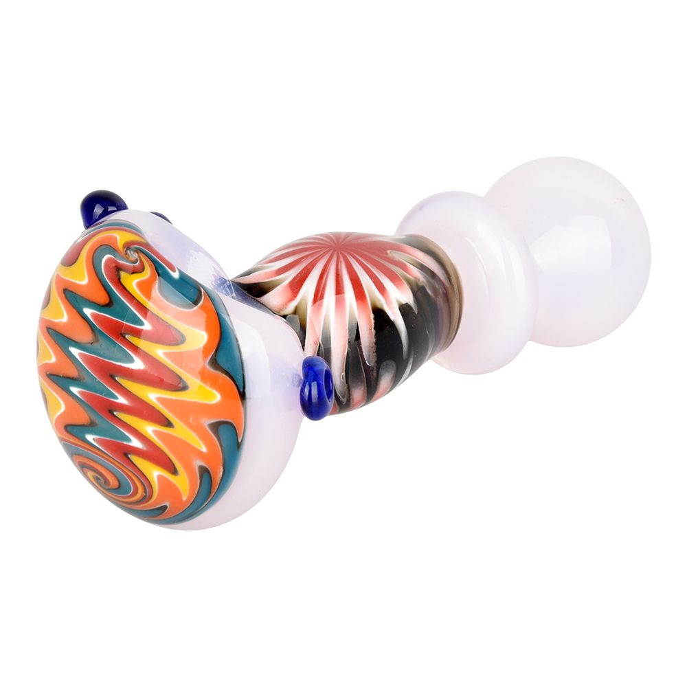 Flowering Perspective Glass Spoon Pipe