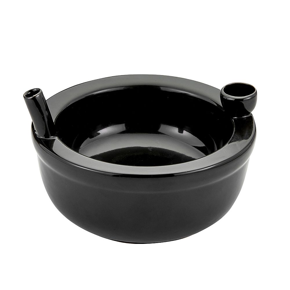 Black Cereal Bowl Pipe