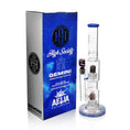 Laad de afbeelding in de Gallery-viewer, High Society | Gemini Premium Wig Wag Waterpipe (Blue)
