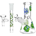 Load image into Gallery viewer, Pulsar Remembering How To Listen Design Series Glass Beaker Water Pipe
