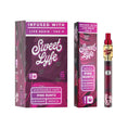 Laad de afbeelding in de Gallery-viewer, Sweet Lyfe Disposable Vape Pen 2.5ml w Live Resin Delta + THCP - Pink Runtz - Indica
