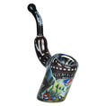 Load image into Gallery viewer, Grateful Dead x Pulsar Inside Print Bent Sherlock Pipe | 4"
