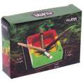 Load image into Gallery viewer, Fujima Rasta Hemp Leaf Ashtray
