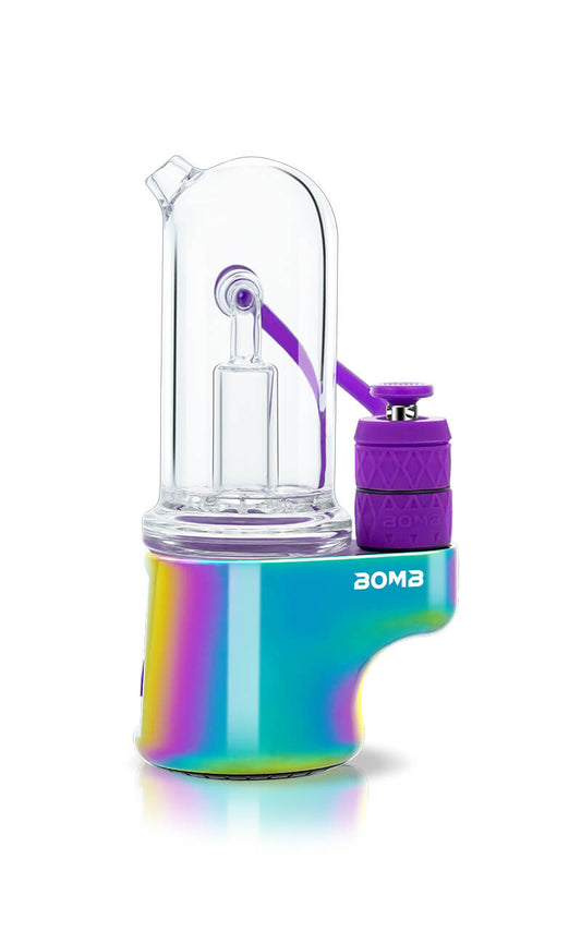 Bomb Erig Aerix - Portable Electric Dab Rig Rainbow