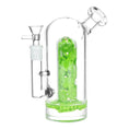 Cargar la imagen en la vista de la galería, Lucky Clover Glass Water Pipe - 7.75" / 14mm F
