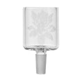 Load image into Gallery viewer, Empire Glassworks Etched Floral Water Pipe Attachment For Puffco Proxy | 14mm M
