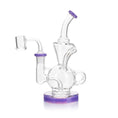 Cargar la imagen en la vista de la galería, Ritual Smoke - Air Bender Bubble-Cycler Concentrate Rig - Slime Purple
