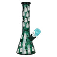 Load image into Gallery viewer, Ghostly Glow Beaker Water Pipe | 10" | 14mm F
