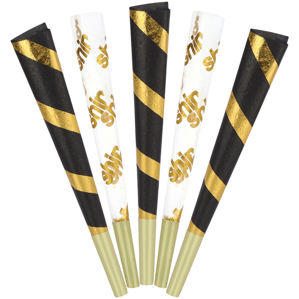 Shine 24K Gold Pre-Rolled Cones | King Size | 50pc Jar