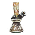 Cargar la imagen en la vista de la galería, Lookah Glass Sacred Arthropod Black Etched Water Pipe - 5.75"
