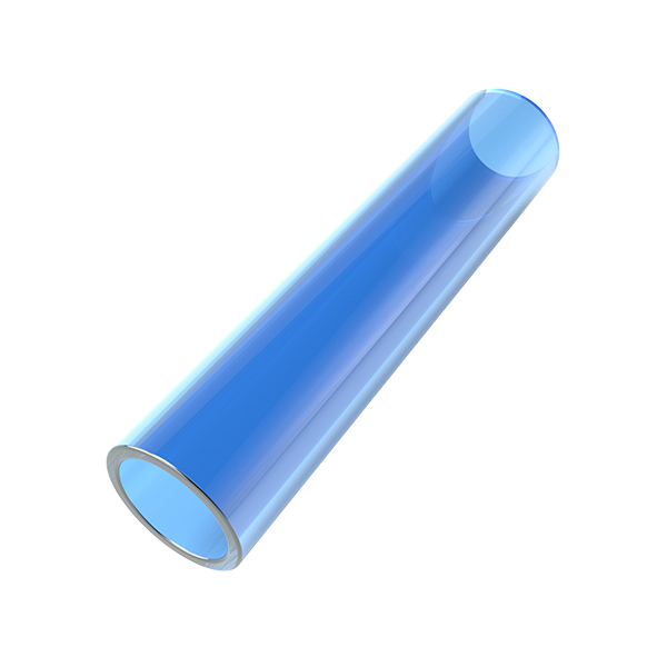 Stündenglass Blue Glass Hose Tip