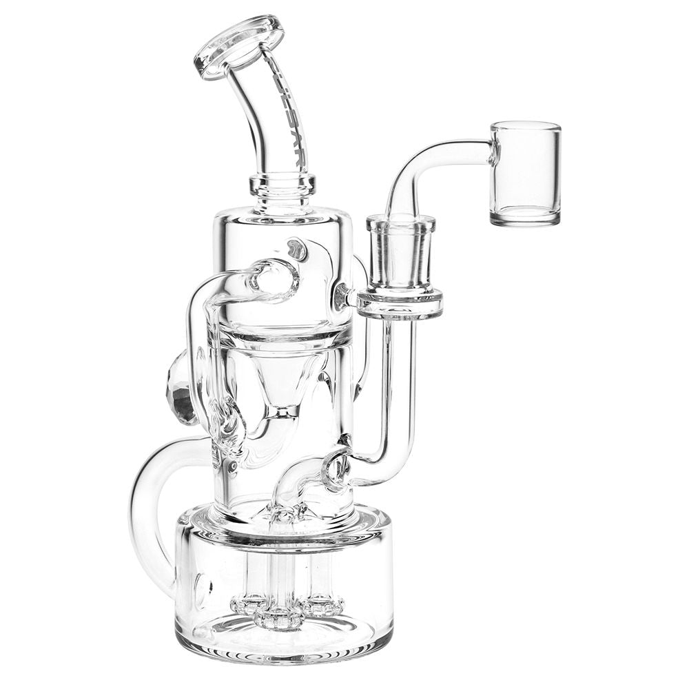 Pulsar Debonaire Diamond Triple Perc Glass Recycler Dab Rig