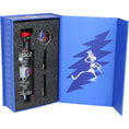 Cargar la imagen en la vista de la galería, Grateful Dead x Pulsar Steal Your Face Glycerin Glass Dab Straw - 8.5"
