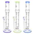 Cargar la imagen en la vista de la galería, Pulsar Double Wall Perc Tube Water Pipe | 16.75" | 14mm F
