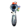 Load image into Gallery viewer, Empire Glassworks Glow In The Dark Spoon Pipe - 4.25" / Galactic
