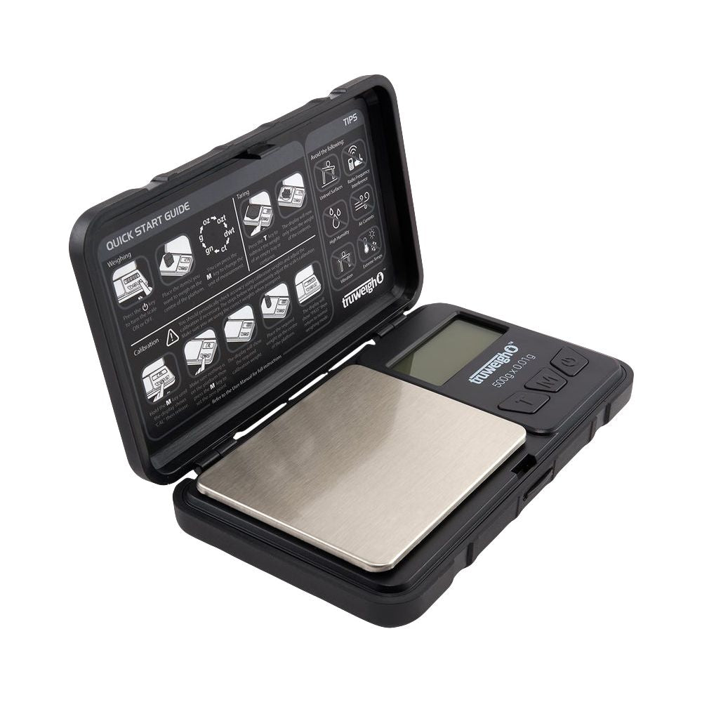 Truweigh Robust Rechargeable Digital Mini Scale | 500g x 0.01g