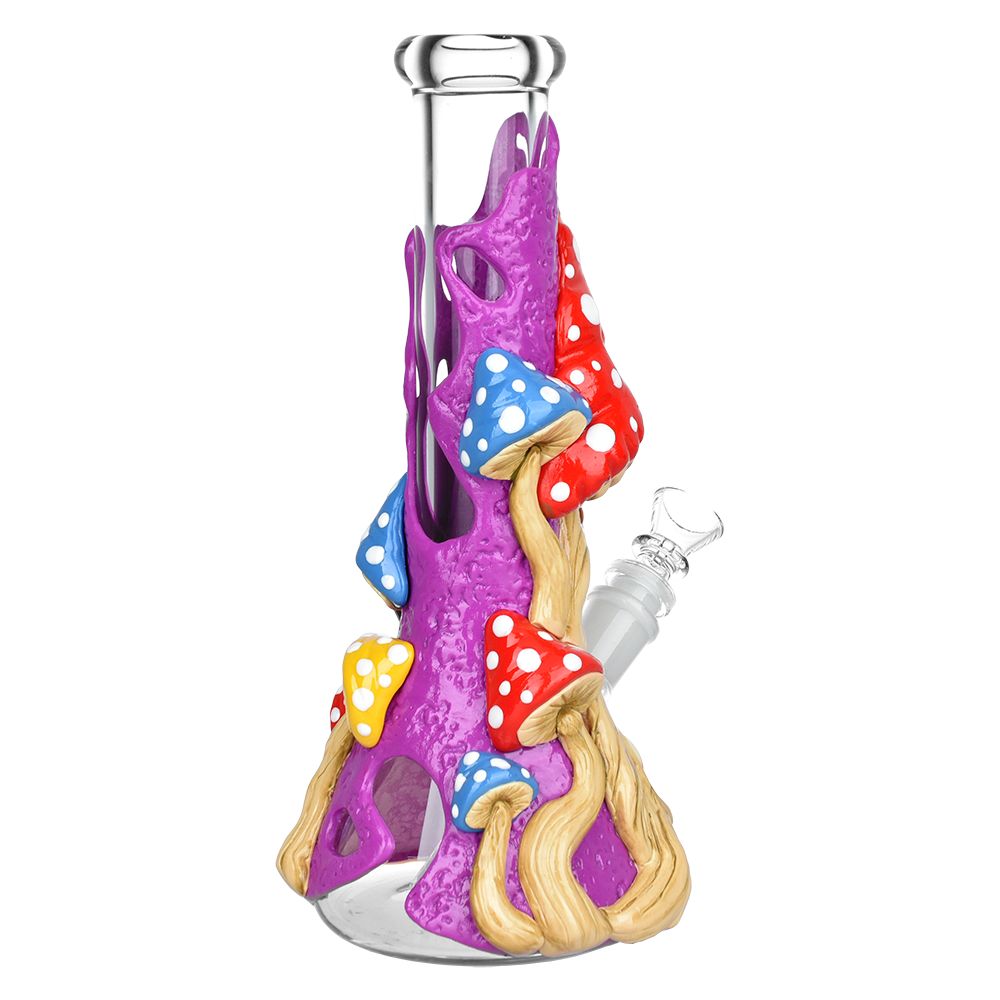 Vampire Fungus Beaker Water Pipe - 10" / 14mm F