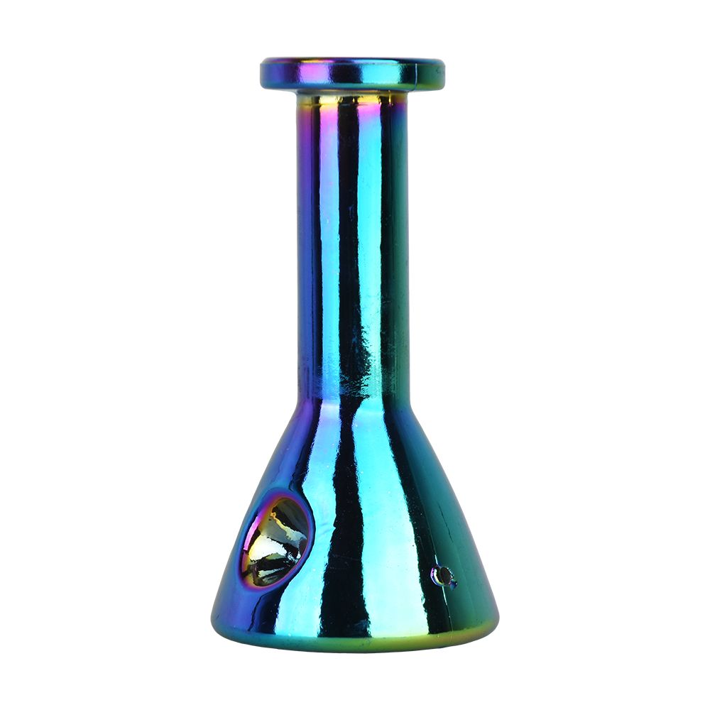 Electroplated Beaker Glass Hand Pipe (5 pack)