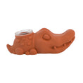 Laad de afbeelding in de Gallery-viewer, Silicone Crocodile Hand Pipe
