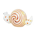 Cargar la imagen en la vista de la galería, Spun Snail Glass Hand Pipe - 4" / Colors Vary
