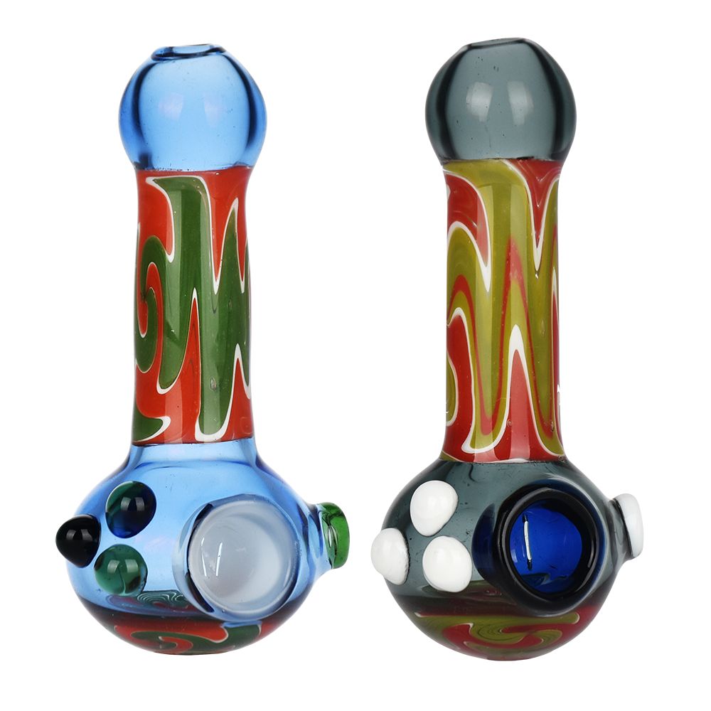 Unified Reality Wig Wag Glass Spoon Pipe