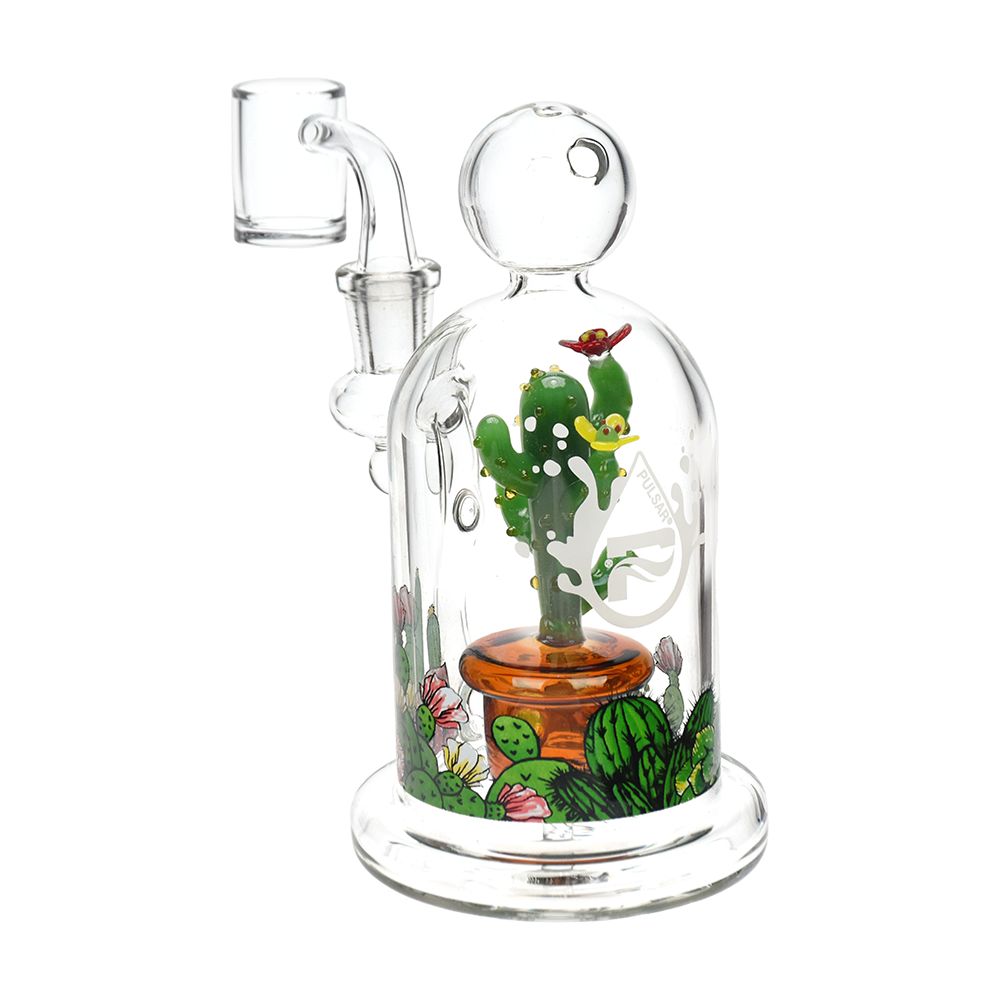 Pulsar Cactus Terrarium Glass Dab Rig