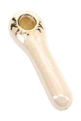 Cargar la imagen en la vista de la galería, Ancient Creations Ceramics Spoon Hand Pipe – Brass Screen – Made in USA
