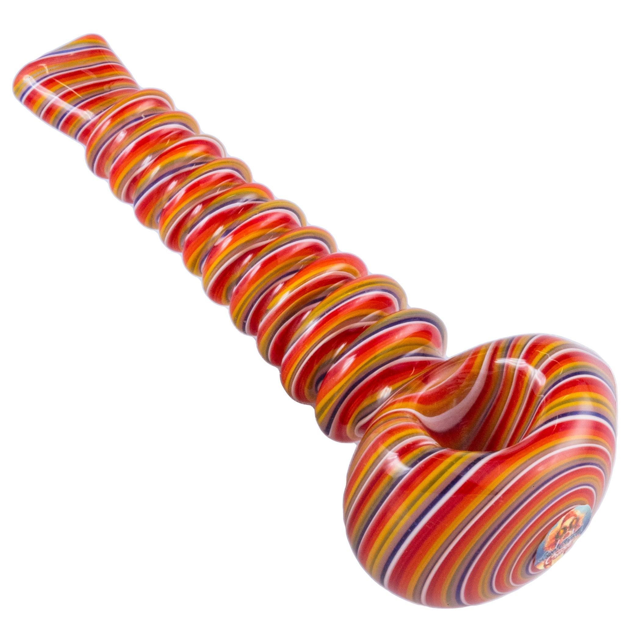 Crush Eye Candy MegaTwist 5" HandPipe Flat Mouthpiece