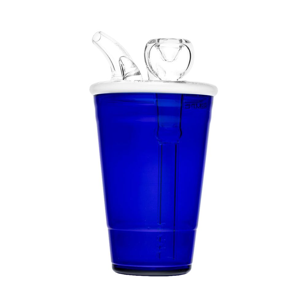 Hemper Beer Pong Glass Water Pipe