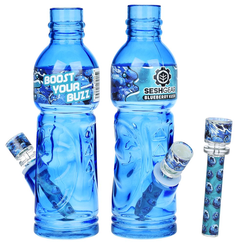 SeshGear Beverage Bottle Glass Water Pipe