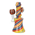 Load image into Gallery viewer, Flowering Spirals Glass Water Pipe
