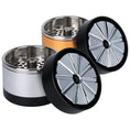 Load image into Gallery viewer, Aluminum Manually Operated Herb Mill - 5pc / 2.5" / Colors Vary
