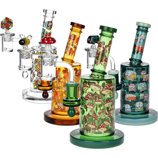 Pulsar Greatest Hits Series Glow Dab Rig Kit / 8"