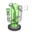 Laad de afbeelding in de Gallery-viewer, Pulsar Double Trouble Dry Pipe/Dab Rig | 8" | 14mm F
