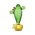 Load image into Gallery viewer, Prickly Pear Cactus Glass Hand Pipe - 5"
