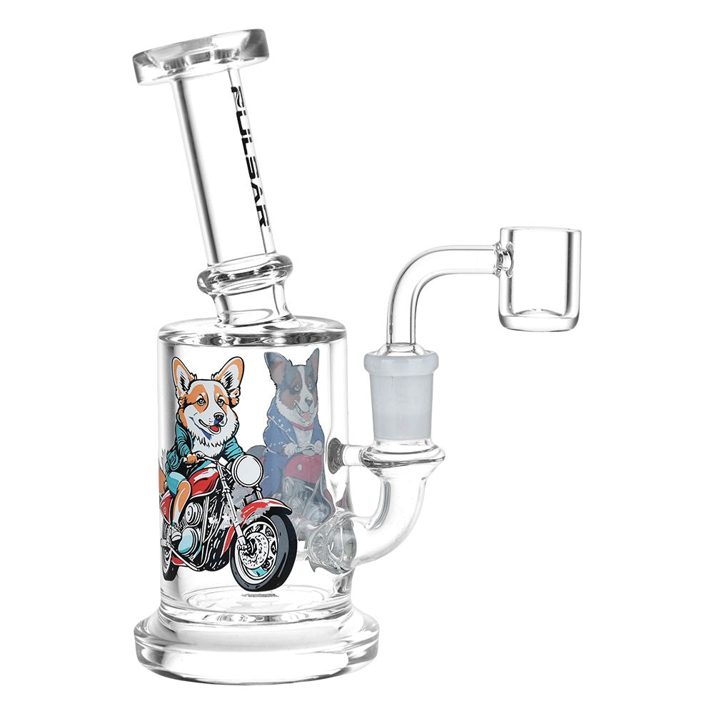 Pulsar Moto Corgi Glass Dab Rig