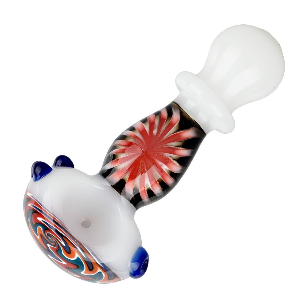 Flowering Perspective Glass Spoon Pipe