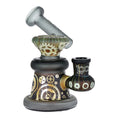 Load image into Gallery viewer, Lookah Glass Sacred Gear Black Etched Water Pipe - 5" / 14mm F
