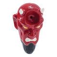 Cargar la imagen en la vista de la galería, Wacky Bowlz Devil Ceramic Hand Pipe - 3.5"
