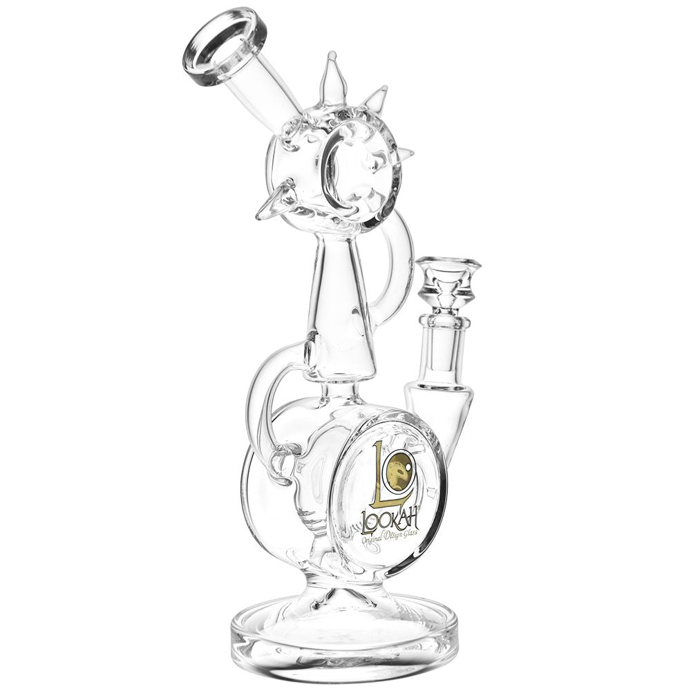 Lookah Glass Spiked Recycler Water Pipe