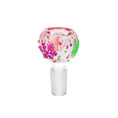 Cargar la imagen en la vista de la galería, Pulsar Kiss My Lips Glow In Dark Beaker Glass Water Pipe - 9.75" / 14mm F
