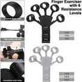 Cargar la imagen en la vista de la galería, Hand Grip Strengthener Physical Tools Guitar Finger Trainer Training and Exercise Gym 6th Level Resistance Gripster Expander
