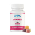 Load image into Gallery viewer, cbdMD Broad Spectrum CBD PM Sleep Gummies Raspberry - 750MG, 60ct
